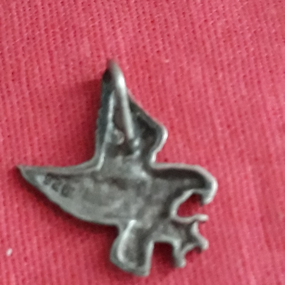 925 SILVER VINTAGE EAGLE CHARM - Picture 4 of 11